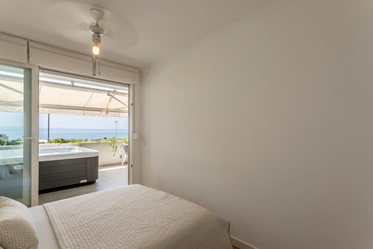 Velebis Superior Apartment - Luxurious One-Room Apartment With Jacuzzi - Prestigious Location By The Sea In The New City Center Of Znjan - Panoramic View Of The Sea And Islands - Free Garage Parking - Buralux Properties Split Eksteriør bilde
