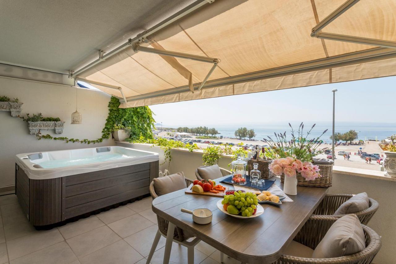 Velebis Superior Apartment - Luxurious One-Room Apartment With Jacuzzi - Prestigious Location By The Sea In The New City Center Of Znjan - Panoramic View Of The Sea And Islands - Free Garage Parking - Buralux Properties Split Eksteriør bilde